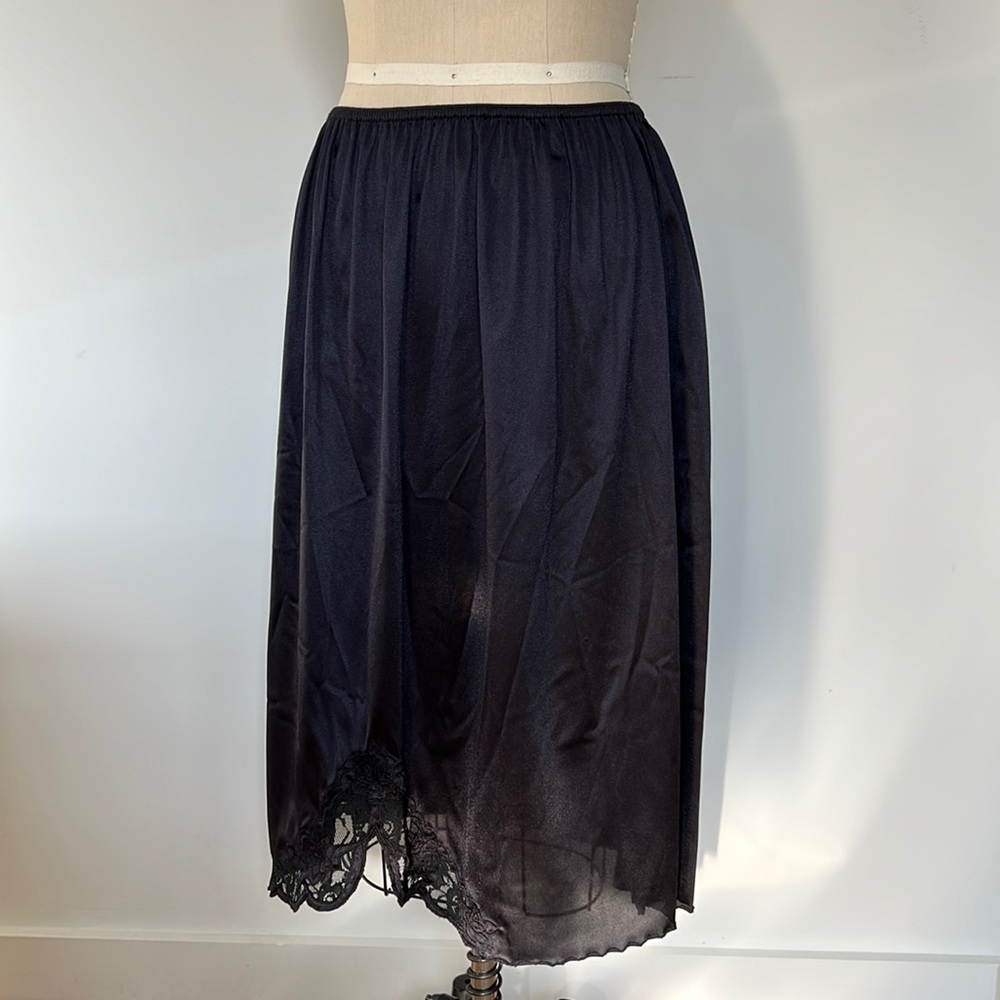 Vintage Lace Slip Skirt